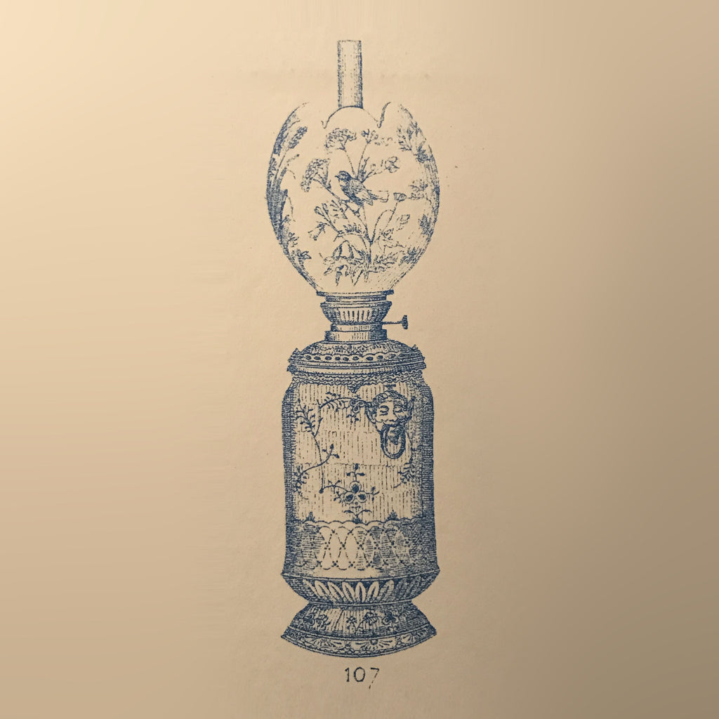 Large oil lamp